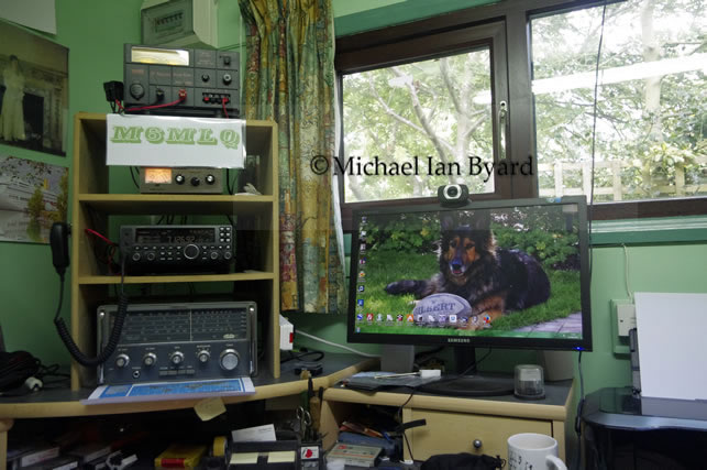 Radio Shack with Eddystone EC10 Receiver